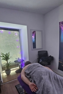 THIS IS REJUVENATING LICENSED MASSAGE THERAPIST CLEAN &amp; SANITIZED ROOM.